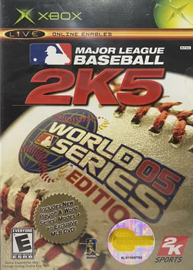 Major League Baseball 2K5 World Series Edition (USA) box cover front